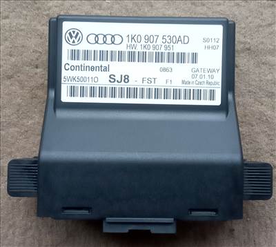 Golf5-6,Passat B6-B7-CC,Touran,Caddy,Octavia2,Superb2,Yeti,Leon,Altea,Audi..Gateway elektronika 1k0907530ad