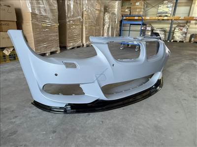 BMW E92 E93 Lci lökhárító toldat, fényezett fekete 2009-2013