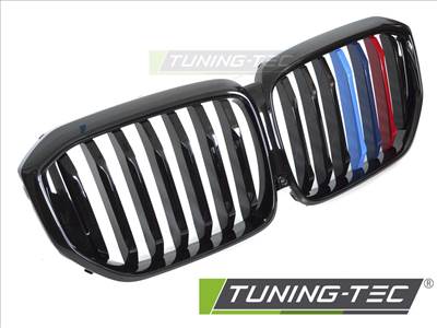 BMW X5 G05 LCI (23-) FÉNYES FEKETE TRI-COLOUR Tuning-Tec Hűtőrács