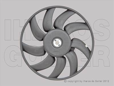 Porsche Macan 2013-2018 - Hűtőventilátor-motor lapáttal (200W/350mm)