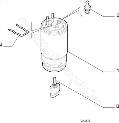 Vizesedés érzékelő -  - 77363659, 77363659 -  - FIAT eredeti Egyéb 77363659