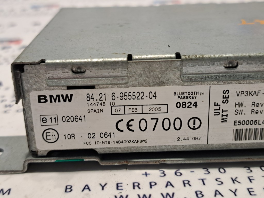 BMW E46 E39 E53 X5 Bluetooth ULF modul module elektronika  2. kép