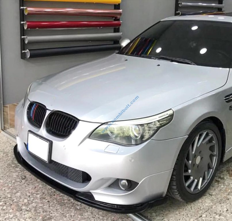 BMW E60 E61 M paket, M tech első lökhárító toldat 2003-2010 4. kép