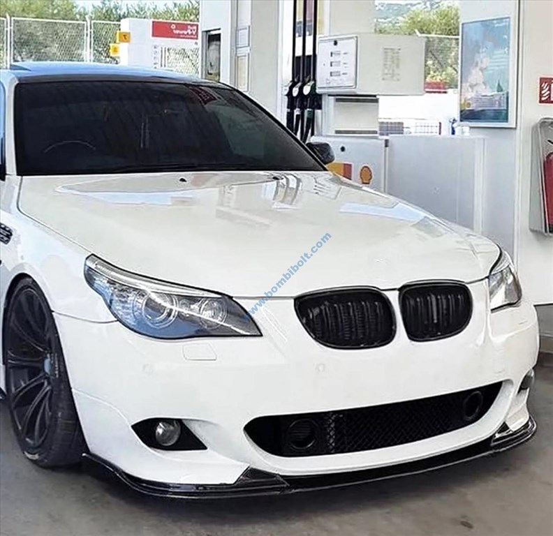 BMW E60 E61 M paket, M tech első lökhárító toldat 2003-2010 7. kép