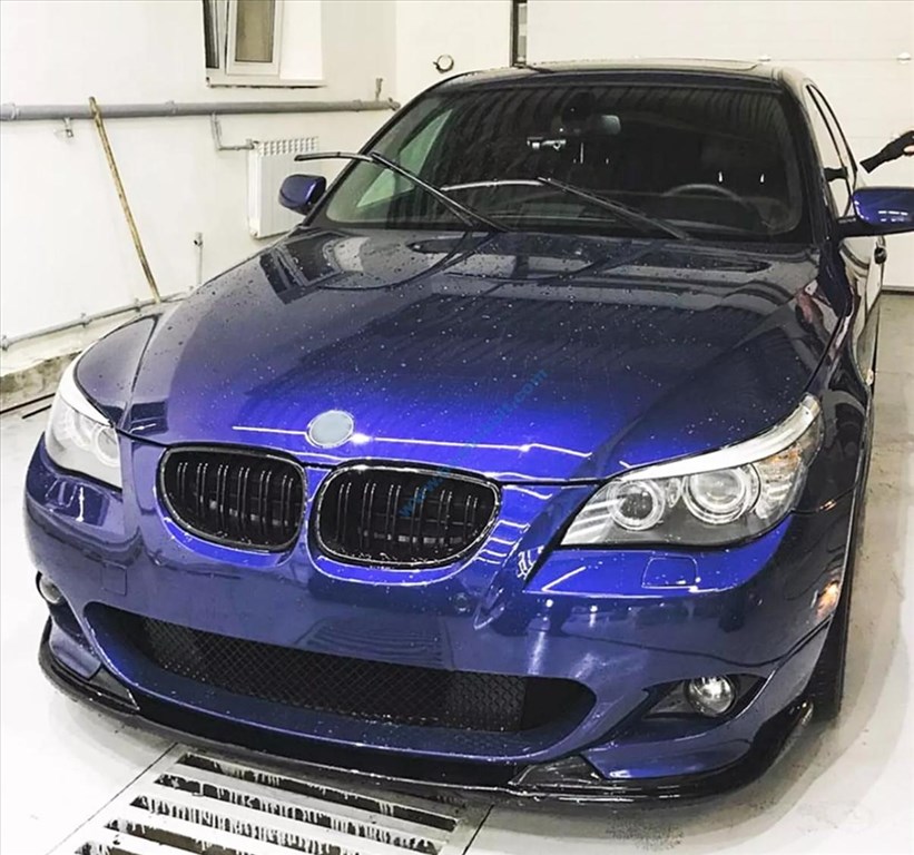 BMW E60 E61 M paket, M tech első lökhárító toldat 2003-2010 8. kép