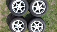  4x100 osztású 6J 14" 54,1 használt alufelni Mazda Kia Hyundai Suzuki Toyota stb.
