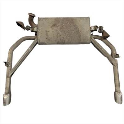 Renault Laguna III 2.0dci bontott hátsó kipufogó dobbetét 203007607r 201000016r