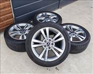 17" 5x112 Mercedes W212 gyári alufelni szett nyárigumikkal+TPMS!