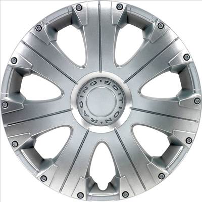 14" DÍSZTÁRCSA RACING EZÜST, 4db