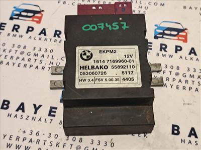 BMW E87 E90 E60 X5 EKPM ekpm2 AC üzemanyag szivattyú relé vezérlő modul doboz