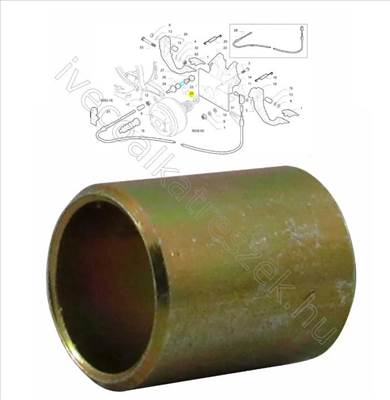 Távtartó persely kuplung bowdenhez 90>99 - DAILY - 93820868 -  - IVECO EREDETI Eredeti új 93820868