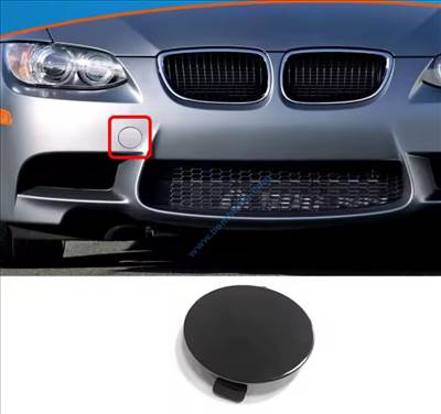 BMW E90 E91 E92 E93 M3 style első lökhárító vonószem takaró fedél