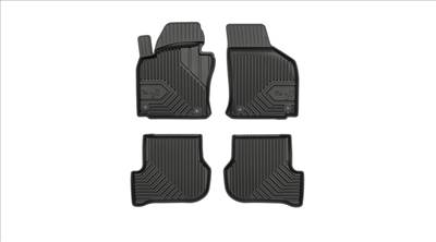 VW Volkswagen Scirocco III Frogum No77 fekete 3D hótálcás TPE gumiszőnyeg szett 77407145