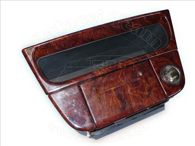 Opel Vectra B/2 1999-2001 - hamutartó és rakodó, középkonzol, kivéve navi, fa minta