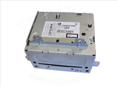 Opel Zafira C 2011-2019 - rádió, CD400, jelölés: ABHH/UZZ