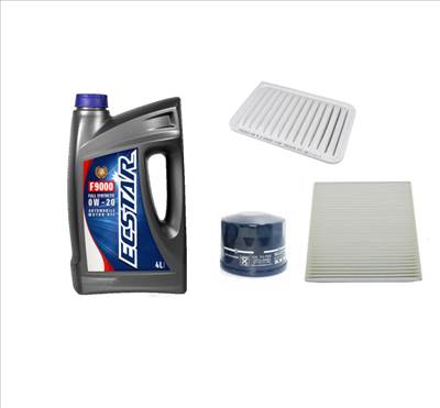 Suzuki Ignis III olajcsere szett 2017-tól 1.2 benzin K12C levegőszűrő, olajszűrő, pollenszűrő, Suzuk