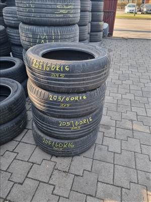  205/5516" használt Dunlop Sport Bluresponse nyári gumi 4db 