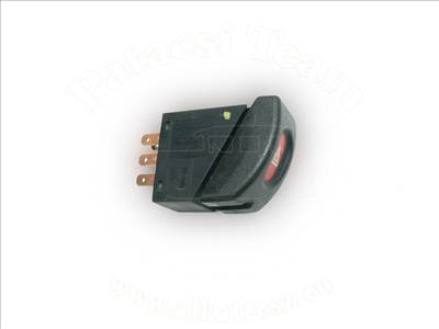 Opel Combo B 1992-2000 - kapcsoló, vészvillogó, antracit, kivéve riasztó