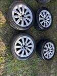  5x112 lyukosztású 17" használt (gyári felni) alufelni, rajta 245/45 újszerű