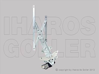 Daewoo Matiz 2001-2005 - Ablakemelő (motor nélkül) jobb első