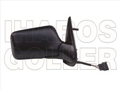VW Golf III 1991-1997 - Külső tükör jobb, domb. el.áll. fűth. (nem Cabrio)