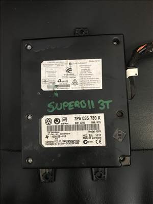 Skoda Superb II 3T bluetooth vezérlő 7P6035730K