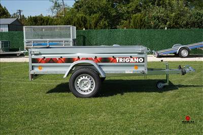 Március 31-ig akciós - billenős új utánfutó (205x132cm) - rendszámmal bruttó 488.000 Ft