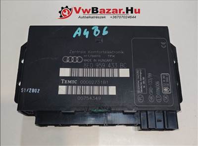 Komfortelekronika  Audi A4 B6 8e0959433bc 8E0959433BC