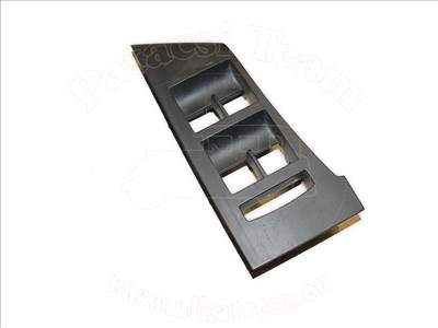 Opel Astra J/2 2012- - burkolat, ablakemelő kapcsoló első/hátsó, bal oldali első ajtó, fekete