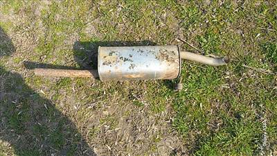 Ford Fiesta MK6 Eladó gyári, 1,25-1,4 benzines gyári hátsó kipufogó bob