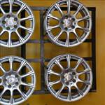 Mercedes-VW-Seat stb. (1/1-2430)(HA3653171)(JF)Használt 16" 5x112 alufelni 