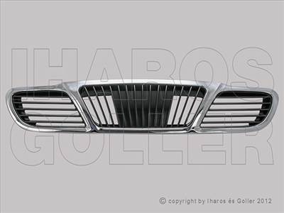 Daewoo Lanos 1997-2004 - Hűtődíszrács fekete-króm