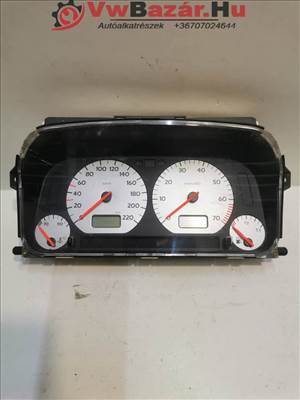 Kilométeróra VW GOLF 3 ezüst számlapos 1h0919861b 1H0919861B