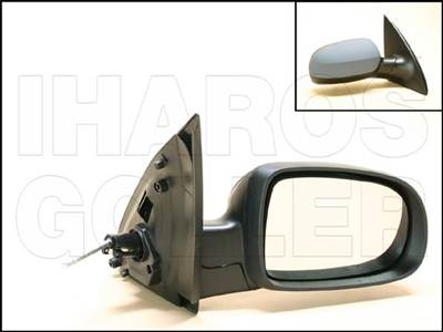 Opel Corsa C 2000-2006 - Külső tükör jobb, bowd. állíth.,fény.