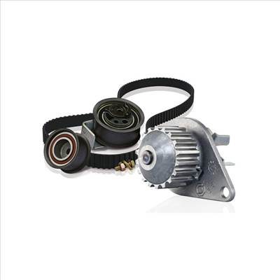 Citroen Jumpy 1.6hdi gyári új vezérműszíj készlet vízpumpával, vezérlés szett 141 fogas vezérműszíjjal 2007-től