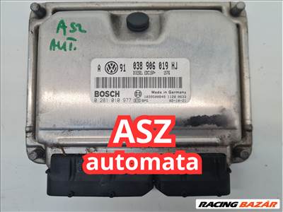 Volkswagen Bora, Volkswagen Golf IV 1.9 PD ASZ automata motorvezérlő (32567) 038906019hj