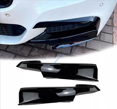 BMW F30 F31 lökhárító toldat / fényes fekete /