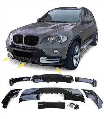 BMW E70 X5 M aerodinamikai spoiler csomag, Lökhárító Diffúzor Aerodinamikai csomag