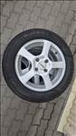  4x108 lyukosztású 15" használt Dotz alufelni, rajta 185/65 használt Semperit nyári gumi gumi 