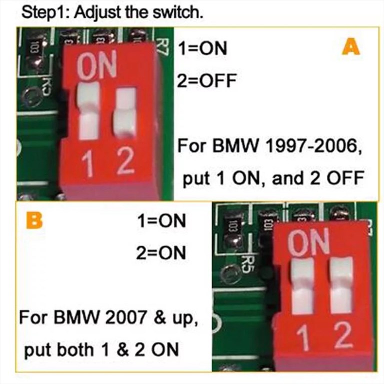 BMW légzsák emulátor, ülésfoglaltság emulátor E36 E39 E46 E53 E60 E65 E90 E91 E92 E93 5. kép