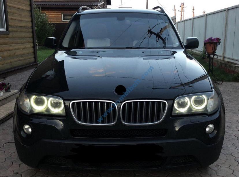 BMW Angel Eyes LED izzó 2*45W, 9led/izzó , E39 E53 E60 E61 E63 E64 E65 E66 E81 E82 E83 E87 4. kép