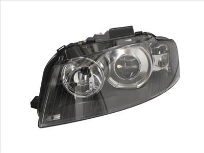 Audi A3  8P  2003-2008 utángyártott új bal első fényszóró XENON D2S/H7 (motorral, Hella típ.)  TYC 8p0941029m