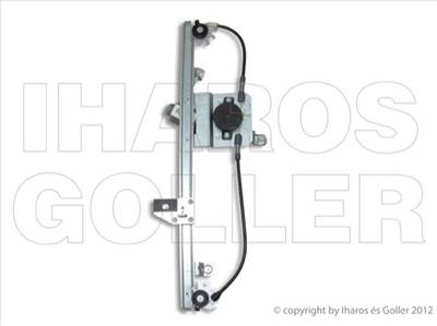 Renault Modus 2004-2008 - Ablakemelő (motoros) jobb első MM