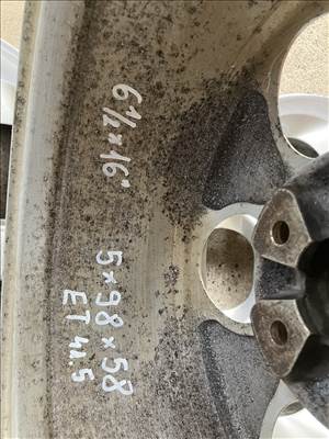  5x98 lyukosztású 6,5JJ 16" használt (gyári felni) alufelni