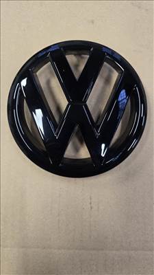 Volkswagen Golf VI, Volkswagen Caddy III fényes fekete első embléma/jel ÚJ! 135mm 5k0853601c