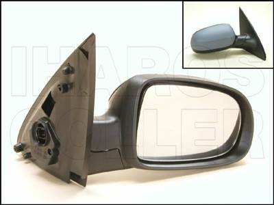 Opel Corsa C 2000-2006 - Külső tükör jobb, el. állítható, fűthető, fény.