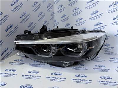 BMW F32 F33 F36 F80 M3 F82 M4 lci bal oldali gyári adaptive LED fényszóró, lámpa 8738705-03