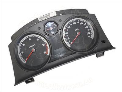 Opel Astra H 2003-2012 - műszeregység, 240kmh/6000rpm, DIESEL, kézi váltóhoz, -05, jelölés: RL/NG