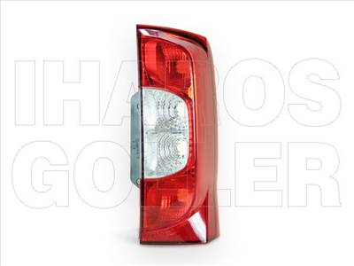 Peugeot Bipper 2008-2014 - Hátsó lámpa üres jobb (2 hátsó ajtós)