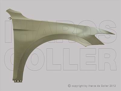 VW Passat 2019-2023 - Első sárvédő jobb, nem oldalvillogós